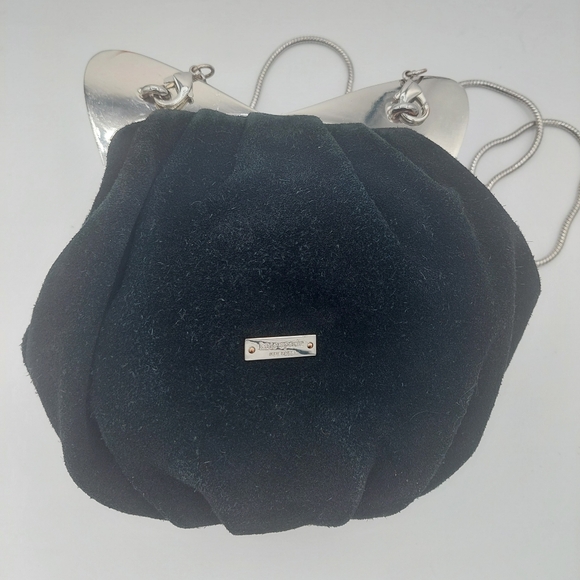 Kate spade cat's meow suede crossbody or clutch handbag - Picture 4 of 6